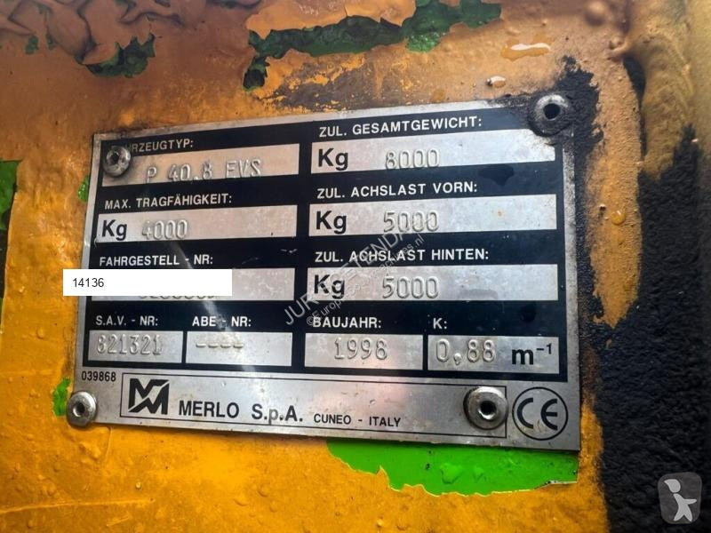 Carretilla telescópica Merlo P40.8 EVS