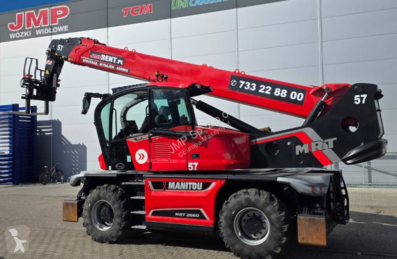 Chariot télescopique Manitou MRT 2660 VISION+...