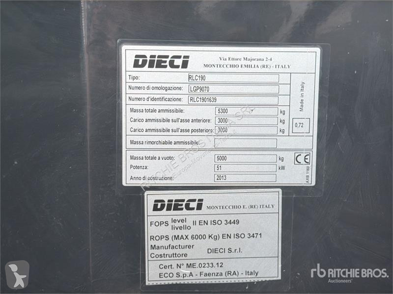 伸缩臂叉车 Dieci 25.6 Telehandler