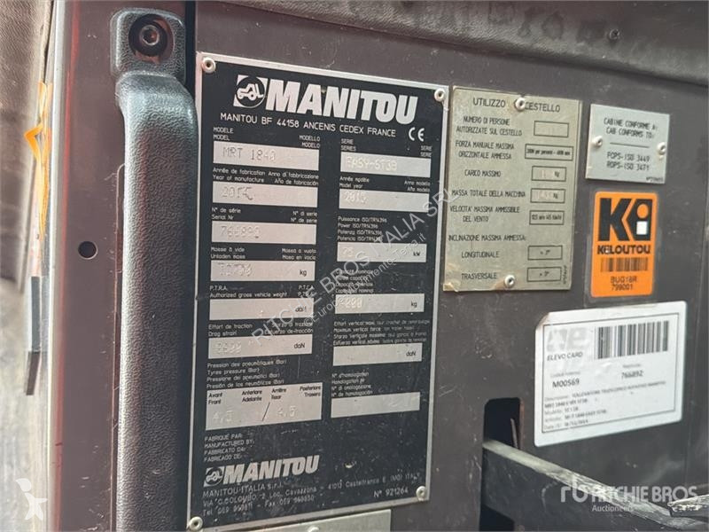 伸缩臂叉车 Manitou MRT1840