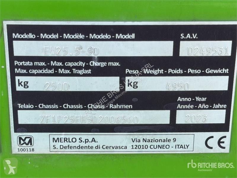 Încărcător telescopic Merlo E-Worker 25.5-90...
