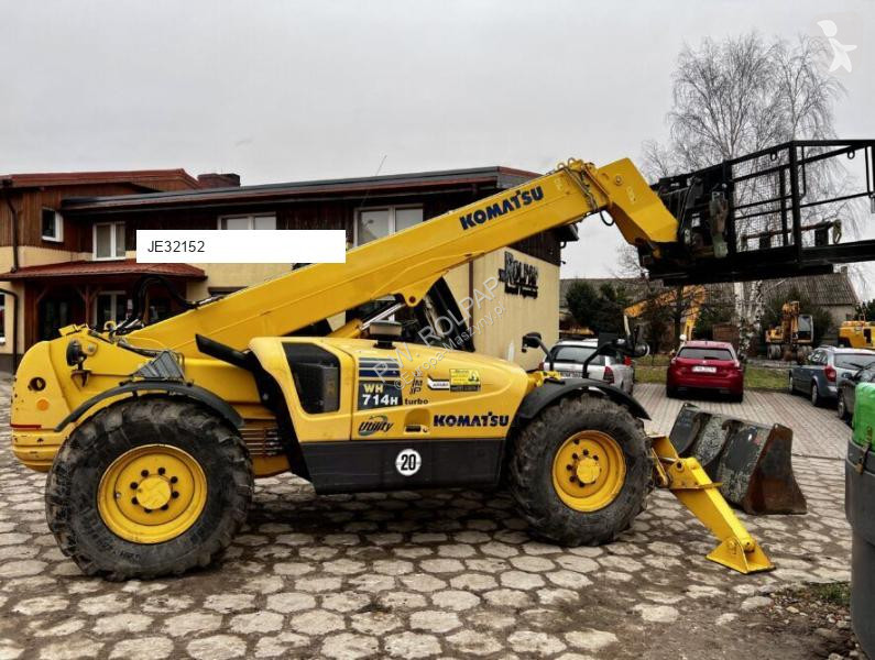 Chariot télescopique Komatsu WH714 H kosz