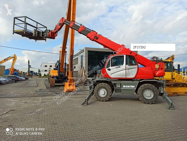 Încărcător telescopic Manitou MRT 2150 Znak CE