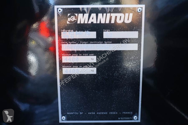 Încărcător telescopic Manitou MT933 EASY 75D...