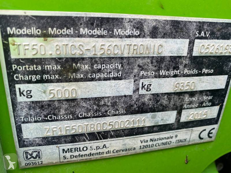 Chariot télescopique Merlo TF...