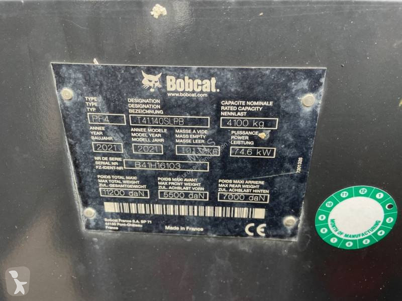 Телескопический погрузчик Bobcat T 41 140 SLP