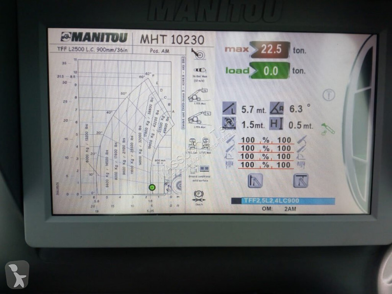 Teleskoplastare Manitou MHT 10.230