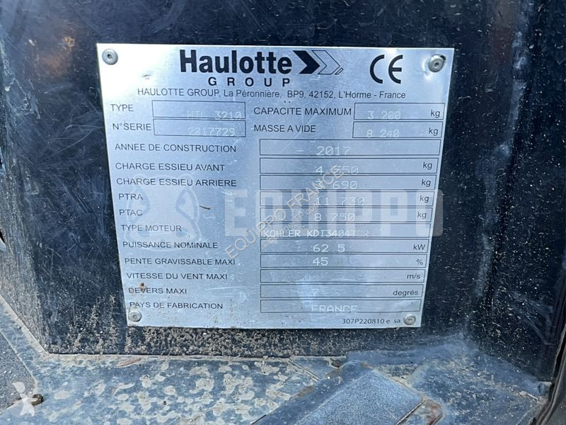 رافعة شوكية تلسكوبية Haulotte