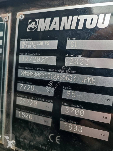 Телескопический погрузчик Manitou MLT 737 130...