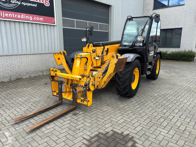 رافعة شوكية تلسكوبية JCB HiViz telehandler,...