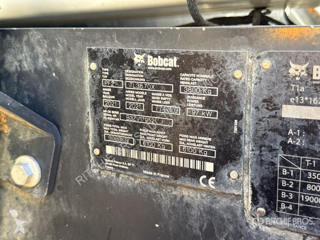 Carretilla telescópica Bobcat  TL38.70X