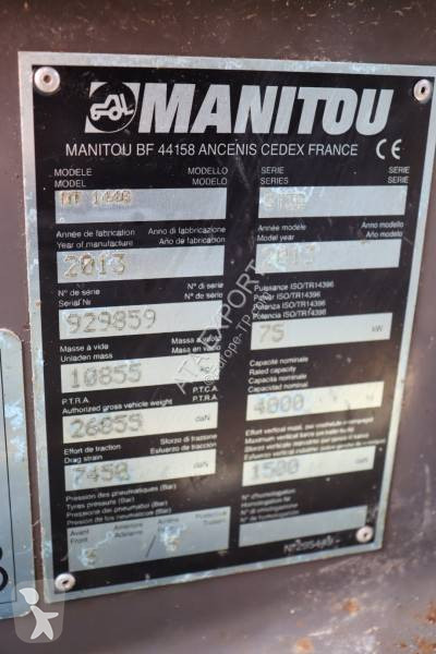رافعة شوكية تلسكوبية Manitou