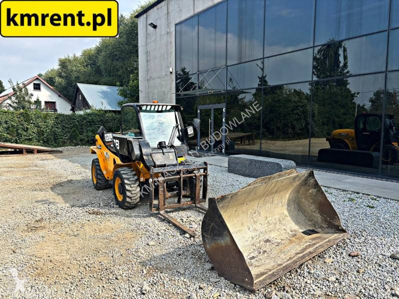 رافعة شوكية تلسكوبية JCB 520-40 4WS ŁADOWARKA...