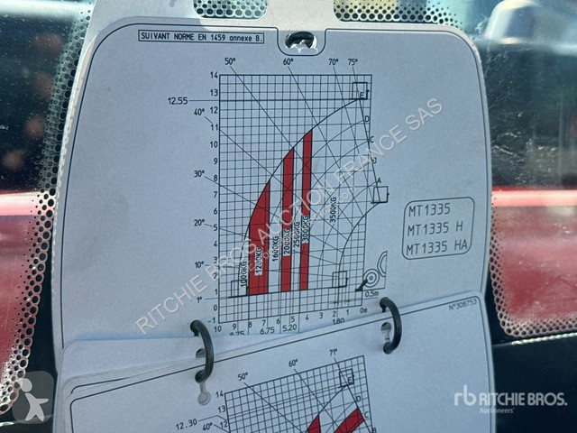 Carretilla telescópica Manitou  MT 1335