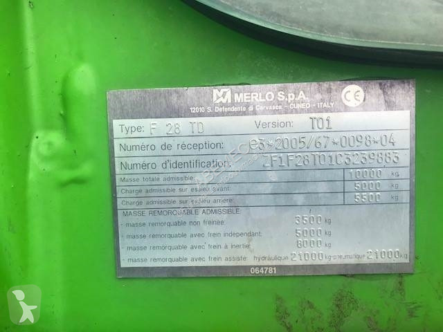 Verreiker Merlo 34.7 Verreiker
