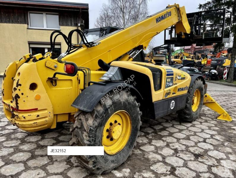 Chariot télescopique Komatsu WH714 H kosz