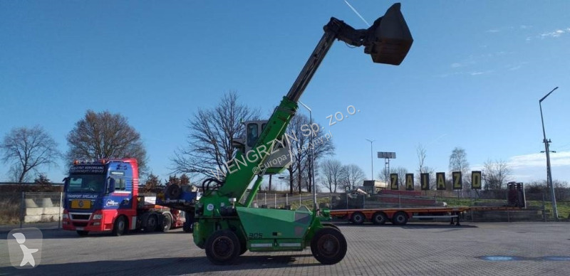 Teleskopický vozík Sennebogen 305