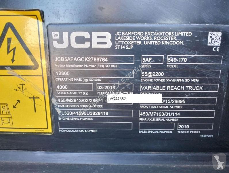 Chariot télescopique JCB 540/170 (6764)