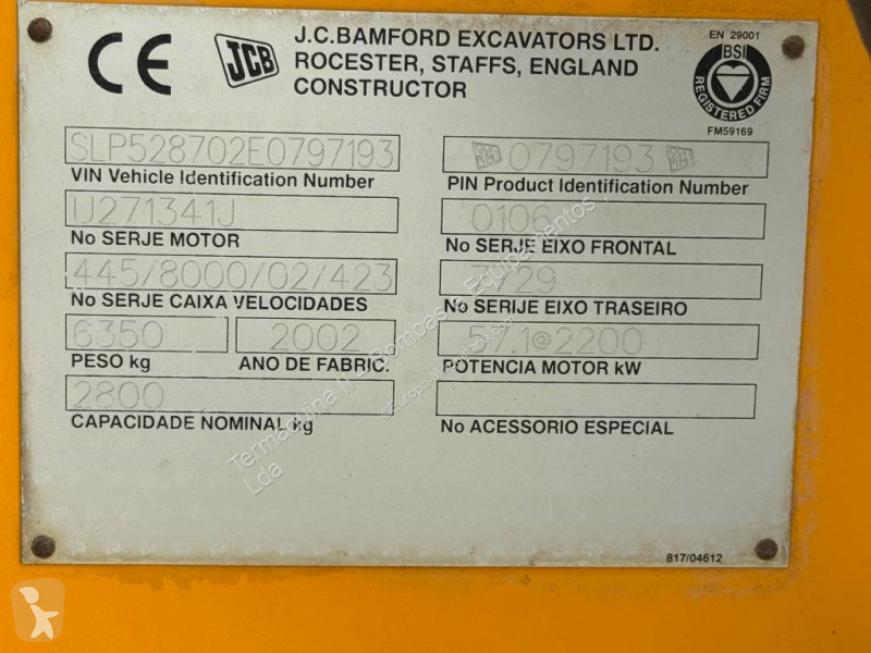 Empilhador telescópico JCB 528-70