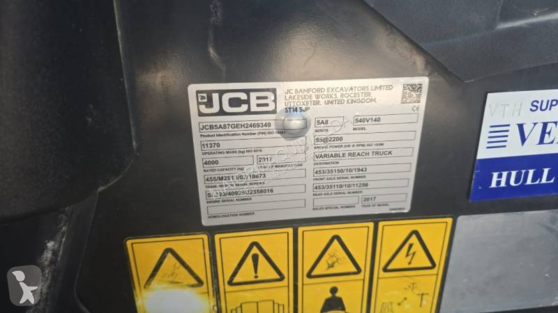 Teleskoplastare JCB
