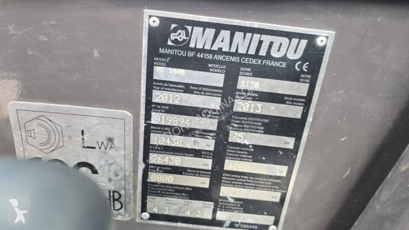 Încărcător telescopic Manitou