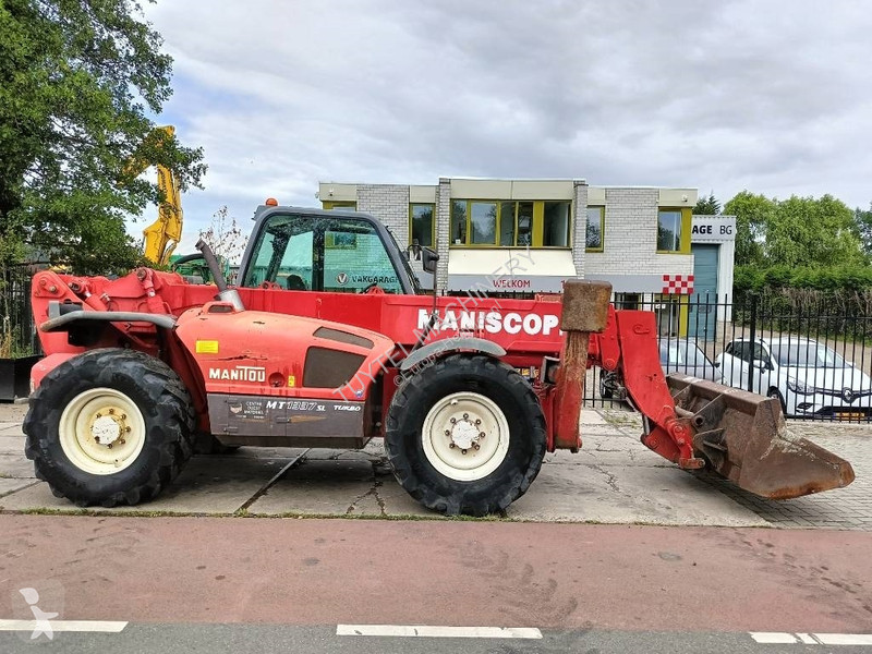 رافعة شوكية تلسكوبية Manitou MT 1337 SL T 13 m...