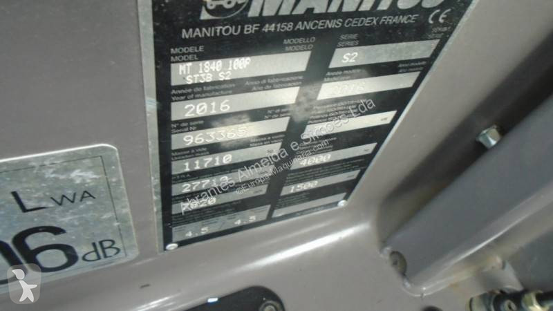 Empilhador telescópico Manitou