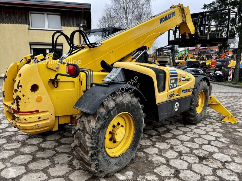 رافعة شوكية تلسكوبية Komatsu WH714 H kosz