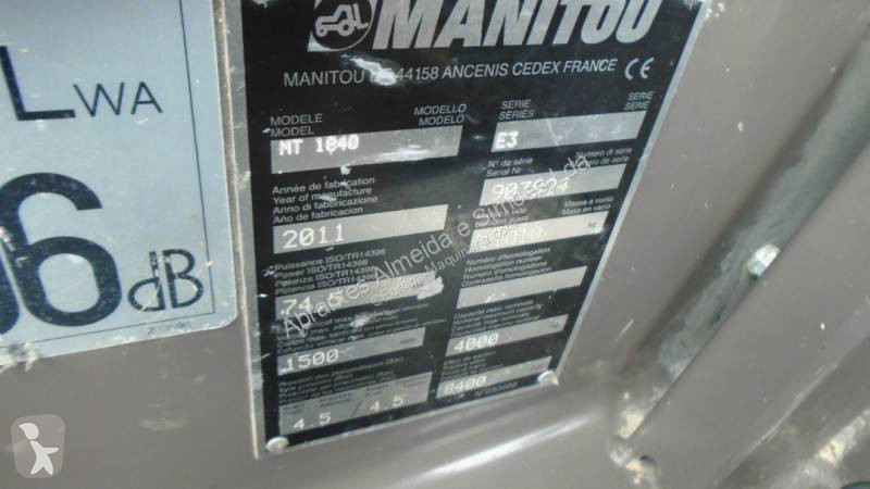 Empilhador telescópico Manitou