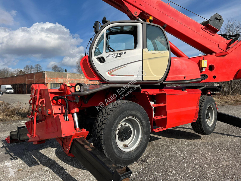 Teleskopisk truck Manitou MRT 3050 WINCH + HOOK...