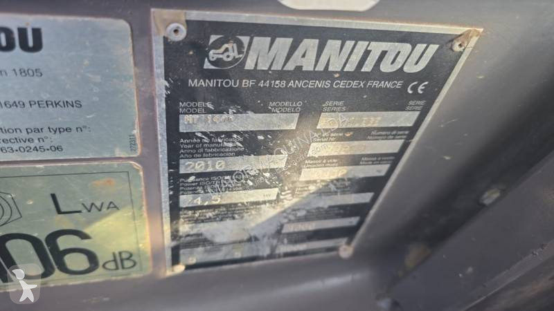 Телескопичен товарач Manitou