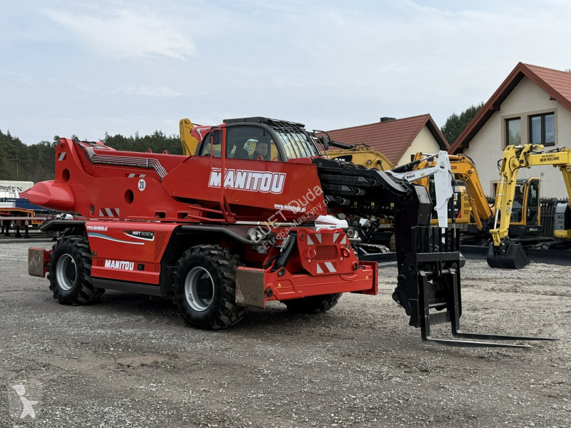 رافعة شوكية تلسكوبية Manitou MRT 3050 + ROTO...