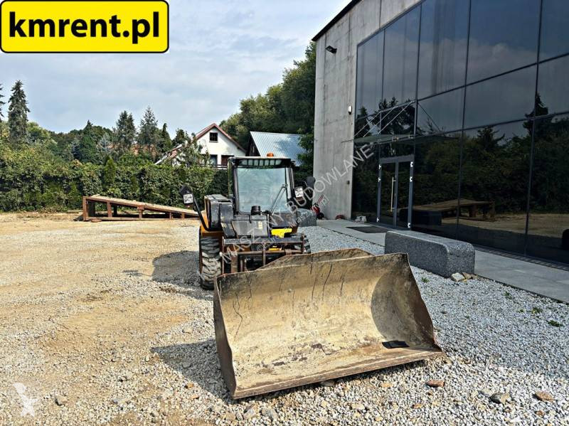 رافعة شوكية تلسكوبية JCB 520-40 4WS ŁADOWARKA...