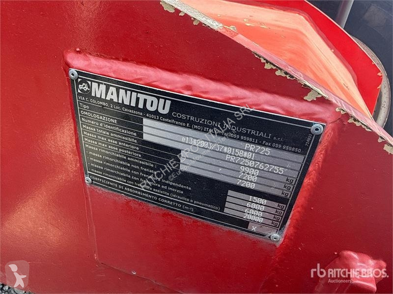 Телескопічний навантажувач Manitou MLT940-120H...