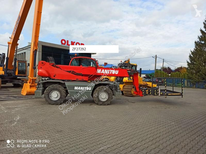 Încărcător telescopic Manitou MRT 2150 Znak CE