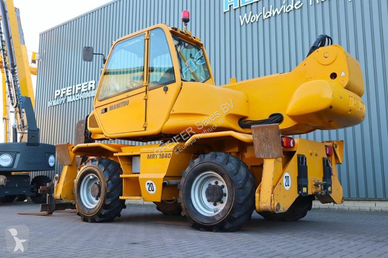 Chariot télescopique Manitou MRT1840 Diesel,...