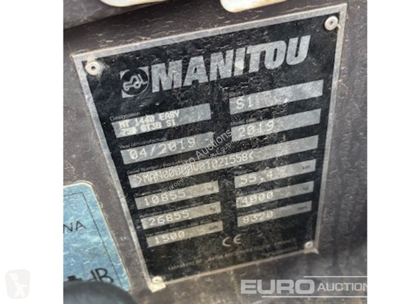 Încărcător telescopic Manitou