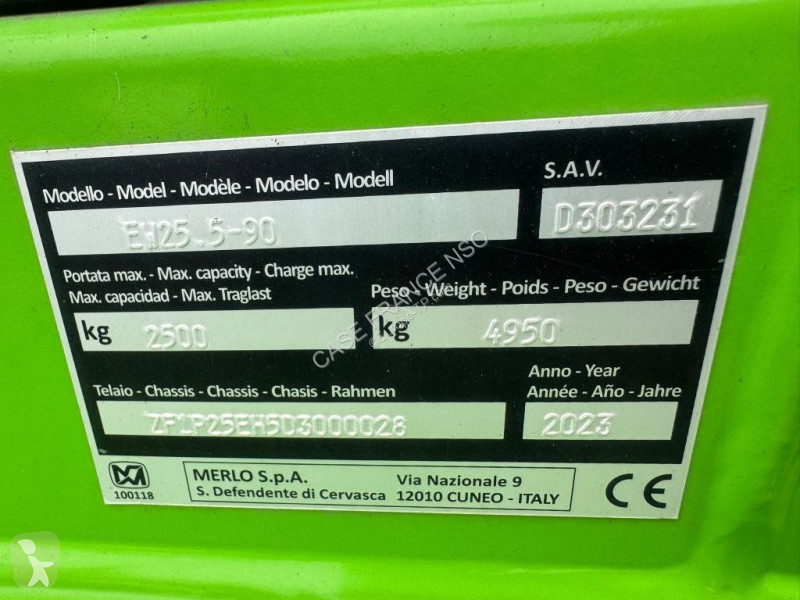 Încărcător telescopic Merlo E-WORKER -...