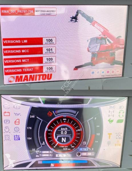 Teleskoplastare Manitou MRT 2550 Plus Privilège...