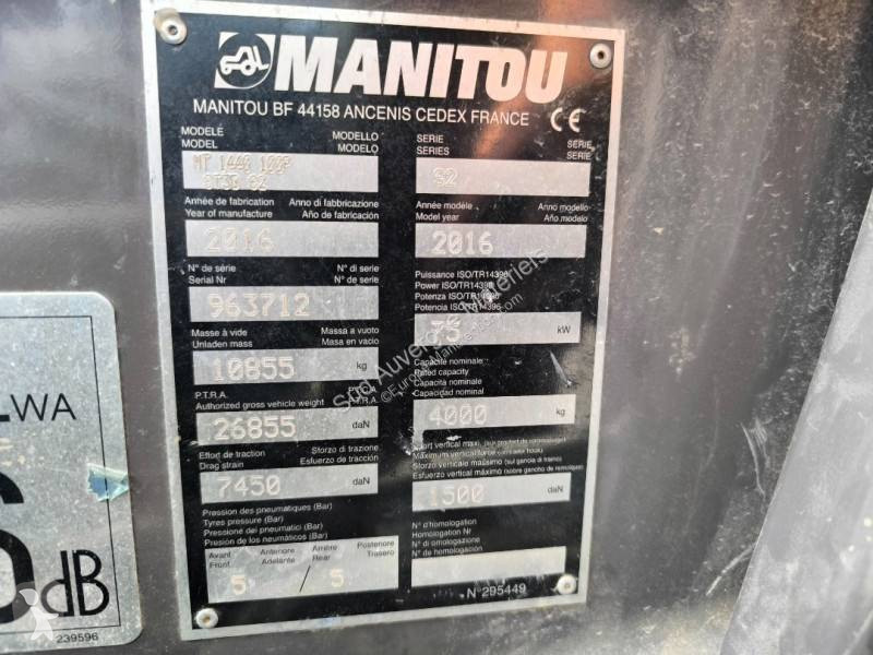 Teleskopický vozík Manitou