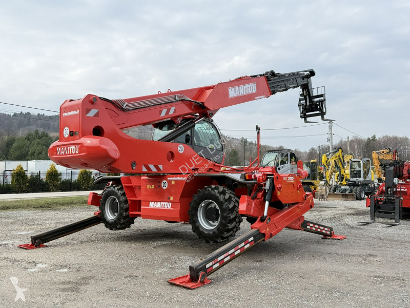 رافعة شوكية تلسكوبية Manitou MRT 3050 + ROTO...