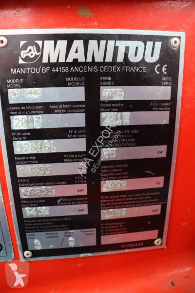 Teleskopisk truck Manitou