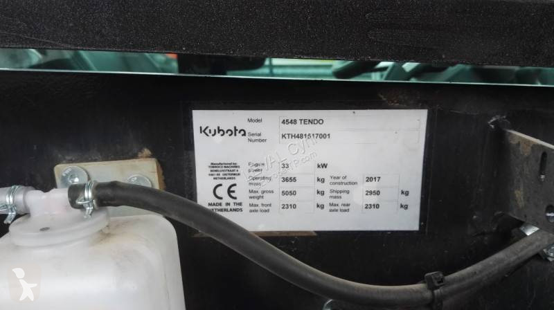 Teleskoplastare Kubota