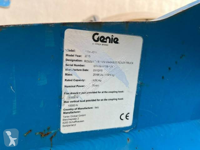 Empilhador telescópico Genie gth 4018