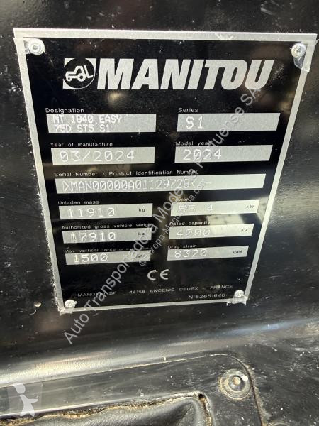 Carretilla telescópica Manitou
