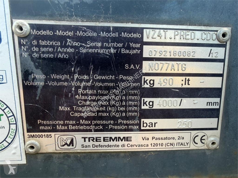 Verreiker  Merlo-Winch VZ4T.PRED.CDC