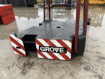 Grove GMK 6400 counterweight 10 ton