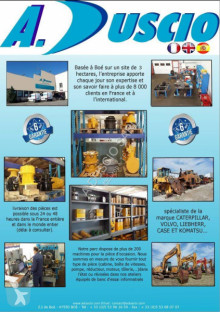 Equipamientos maquinaria OP Piéces détachées TP multimarques / Used spare par usado