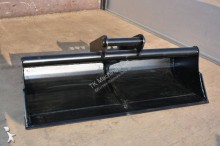 Equipamentos de obras TKmachines 110 cm Grabenräumlöffel Baggerlöffel für Minibagger 0,8 - 2,0 Tonnen balde balde terraplanagem novo