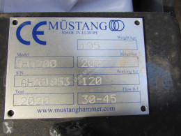 Equipamientos maquinaria OP Mustang HM 200 Hydraulikhammer Martillo hidráulica usado